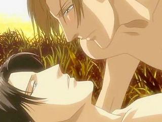 Winter Cicada 2 - Gay samurai make passionate yaoi love outdoors