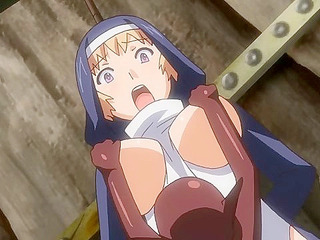 Kuroinu 2 - Plundering goblins take the virginity of tied up nuns