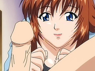 Love is the Number of Keys - School boy gets his cock sucked by a hentai mature woman