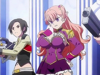 Busty anime teen is giant sized with worldest biggest boobs