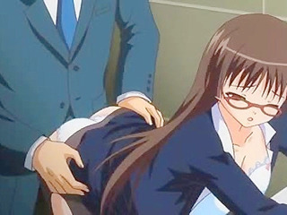 JK to Ero Giin Sensei 2 - Dirty teacher fucks anime schoolgirl in the public bathroom